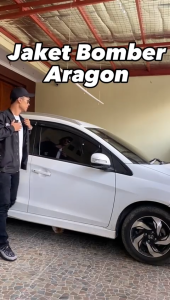 Jaket Bomber Pria Dewasa bahan Kanvas Ful Puring Jaket Pria Taslan