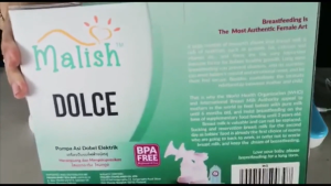 Malish Dolce Double Electric Breastpump Pompa ASI Corong Ganda BPA Free