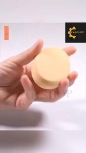 CAG SHOP 1pcs Oval Cosmetic Puff Wet And Dry Usable Makeup Sponges Foundation