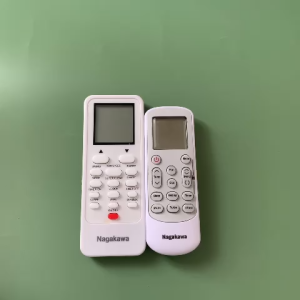 Điều khiển điều hoà Nagakawa 2 chiều Remote máy lạnh nagakawa 2 ngựa các dòng 9-18000BTU - Hàng mới Tặng kèm pin