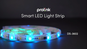 Prolink 2M Smart RGB Strip Light WiFi Multi Color Dimmable LED Mobile Operated Alexa Amazon Voice Control MeZee App