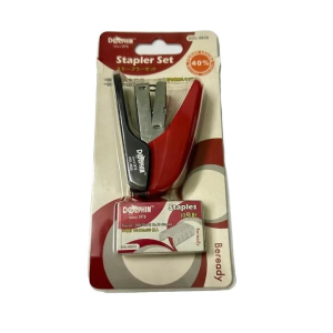 DOLPHIN Stapler Set 2 in 1 (Use Staples No.10 / Include One Box Staples / Power Saving 40%)