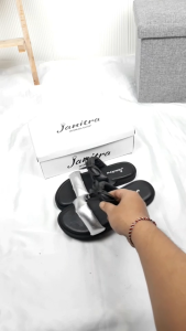 JANITRA OFFICIAL SHOP || Melani Sandal Wanita Ban Dua Pita Size 36 -41