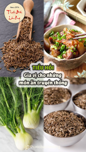Tiểu hồi khô 1kg hạt tiểu hồi hương gia vị nấu phở lẩu cay tạo mùi hương cho các món ăn