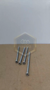 10 BIJI BAUT JP M5X100 HEAD SEKRUP M5 X 100 PANJANG 10CM 10 CM BAUD 8 5X100 5 X 100 MM 100MM OBENG PLUS SKRUP PUTIH GALVANIZ GALVANIS GALPANIS PITCH DRAT 0.8