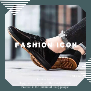 LKfashion สุดคุ้มเวอร์ ผู้ชายรองเท้าแคนวาสทนทาน ไม่กัดเท้า สะดวกสบายสะดุดตามากๆมีไว้ได้ใส่แน่นอน กดตุ่มให้ทันกันนะทุกคน