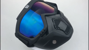 Pembayaran di Tempat: Kacamata Goggle Mask Motor Retro 100% Baru