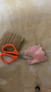 Kéo cắt giấy mini chất liệu nhựa và thép không gỉ