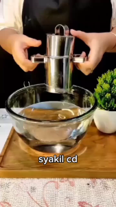 Cetakan cendol dawet stainless besar uk 9x10cm