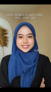 HIJAB BELLA SQUARE HIJAB SEGIEMPAT KERUDUNG SEGI4 BELLA SQUARE Maura88