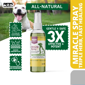 Miracle Spray for Dogs - 3x Potency Madre De Cacao: Mange Hot Spots Wounds | Pets Emporium PH