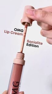 Oh My Glam Matte Kiss Lip Cream Series || OMG Lipcream Coffe BPOM