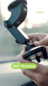 ROBOT Universal Car Phone Holder 360° Flexible Stable Stand Hp tempel Dasbor Kaca Mobil Ac Vent Suction Cup Dudukan HP Mobil Ori RT-CH01 RT-CH03 RT-CH06 RT-CH07 RT-CH11s RT-CH12 RT-CH12a RT-CH14 RT-CH16 RT-CH17 RT-CH18 RT-CH20 RT-CH21 RT-CH22 RT-CH23 Resm