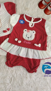 Setelan Baju Bayi Planet Kidz Motif Cute - Planet Kids (Planet Kid
