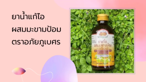 อภัยภูเบศร ยาแก้ไอ ผสมมะขามป้อม 120 ml | 1 ขวด | ผลิตภัณฑ์สมุนไพร 901