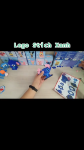 SMY Nano Blocks LILO STITCH Ear Up 3D Model Mainan Anak Balok Susun Puzzle Bricks Education Toys