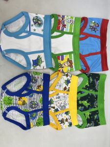 kids underwear brief 6in1