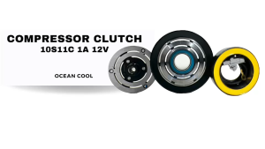 คลัชคอมแอร์ 10S11C ร่องเอ 12โวลต์ ลูกปืน NACHI MGC0181 COMPRESSOR CLUTCH 10S 11C 1A 12V NACHI งานดัดแปลง ครัชคอมแอร์ หน้าครัชคอมแอร์ พูเล่ย์