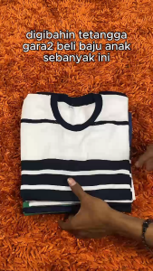 KABAKU KAOS SALLUR ANAK 100 RIBU DAPAT 12 PCS