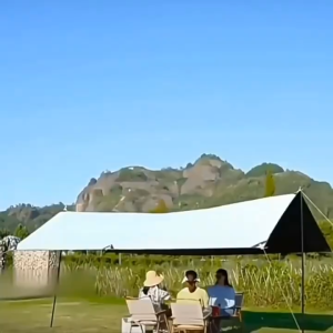 Camping Tarps Outdoor Camping Tarp Lightweight Waterproof Thick Fabric Tent Camping Shelter Sunshade