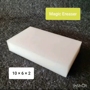 Spons Penggosok Cuci Piring Tanpa Sabun Nano Magic 2 pcs Sponge Ajaib Pembersih Body Mobil Baret Noda Bandel Praktis