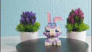 SMY Nano Blocks Little Disney Mainan Anak Bricks Education Toys Balok Susun Puzzle Animasi 3D Model