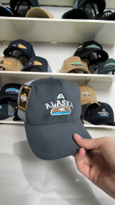 Topi Jaring Corduroy USA States Gaya Topi Outdoor