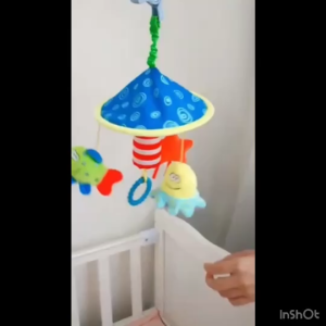 เล่นกระดิ่งลมรูปสัตว์สำหรับแขวนเปลเด็ก - TY03-4