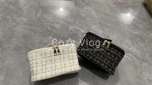 Imura | Tas Kosmetik Rajut Pouch Cosmetik waterproof Organizer