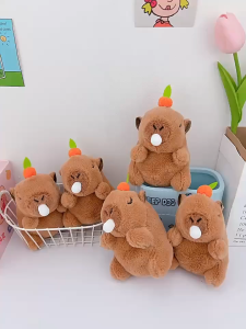 Cute Capybara Bubble Normal Kawaii Keychains Gift Present Party Keychain Gift Lovely Keychain Car House Key 水豚卡皮巴拉钥匙扣