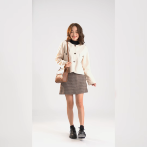 Túi Yuumy (Thời trang nữ vân nhám cá tính size 21 - Túi đeo chéo da Bergen YN242)