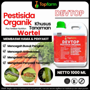 Obat Hama Ulat Tanaman Wortel / Obat Jamur Pada Tanaman Wortel / Obat bercak Daun Tanaman Wortel / Obat Busuh Buah Tanaman Wortel / Obat Pengendali Hama Umbi Wortel / Obat Hama Wortel