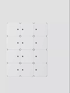 MILE Almari Pakaian PP Clothes Cabinet Home Bedroom Wardrobe Stackable Clothes Storage Cabinet Almari Baju Rak Baju 衣橱/衣柜