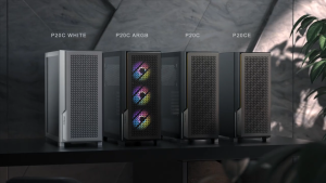 CASE - Vỏ máy tính P20C ARGB sẵn 3 Fan 120mm ARGB - Hàng Chính Hãng