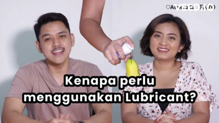 Human Lubricant Gel Pelumas Hubungan wangi Pelumas miss v pelumas pria Wanita 25ML