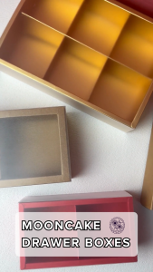 (80g/100g) Kraft Cavity Mooncake Box Festive Chinese New Year First Month Brownie Food Packaging