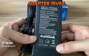 Nguồn Adapter 15V6A Loại Tốt