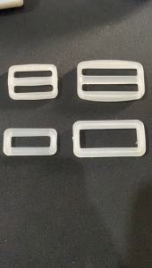 Ring Geser & Ring Kotak Bahan Plastik Bening (isi 120 pcs)