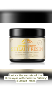 Pure Shilajit Resin with Trace Minerals - Potent 30mg - Great for Immune Health