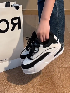 GMN Jeno Sepatu Sneakers Wanita Korea Kasual Kuliah Import Bertali 145