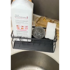 Kệ để đồ rửa chén để miếng rửa chén treo khăn nhà bếp giá cacbon siêu đẹp siêu chắc chắn-HAUSE