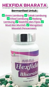 Hexfida Bharata - Obat Herbal Asam Lambung Gastritis Obat Maag Kronis Paling Ampuh 100% Original