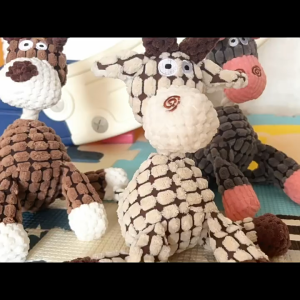 Pet Squeaky Plush Toy Donkey Dog Toy Bite Dog Chew Toy Puppy Toy Pet Toy Pet Toys Dog Toys 狗狗玩具 宠物玩具