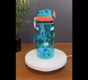 DXUU Botol Minum Kartun Anak Karakter Dino Paus Unicorn 600 ml Sedotan Anak Sekolah TK SD