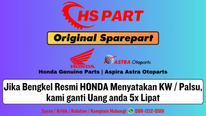 Shock Shockbreaker Belakang Scoopy Fi 2017 2018 2019 2020 2021 2022 2023 Original Honda Aspira 100%