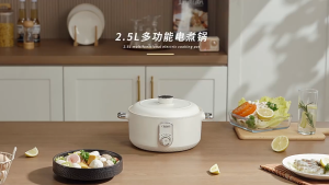 CEOOL 3L Electric Cooker Household Periuk Elektrik Cooking Pot Hot Non-stick Multicooker Electric Pot Hotpot Electric 电火锅