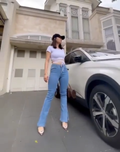 Highwaist Jeans Cutbray Loose Anti Ngatung Melar Tebal - Cutbray Street