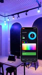 RABIT Smart Lamp LED Light Bulb Bluetooth 10W Lampu Bohlam Pintar RGB - Downlight Plafon 18W