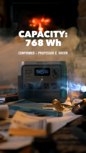 EcoFlow RIVER 2 Pro Portable Power Station | Surge 1600W | 768Wh (240000mAh) | X-Boost Technology Solar Powered Camping Outdoor Emergency Power Supply Ports