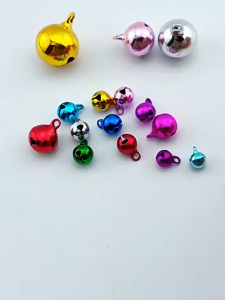 OFM-C1154 Lonceng Warna Warni 12MM Serbaguna / Krincingan Kalung Kucing Kelintingan Lonceng Kuningan